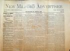 New Milford Pa Advertiser Newspaper March 2 1889 Prohibition Vote China