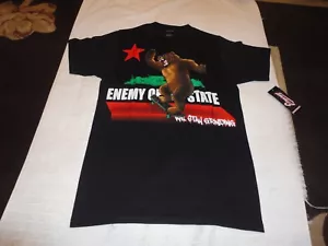 NEU - Black Enemy of the State - We Stay Grinding BEAR T-Shirt - Gr. S - Small - Bild 1 von 1