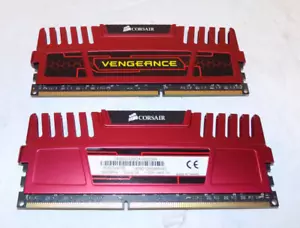 Corsair Vengeance DDR3 8GB (2x4GB) 1600MHz CMZ8GX3M2A1600C9R Set of 2 Memory - Picture 1 of 1