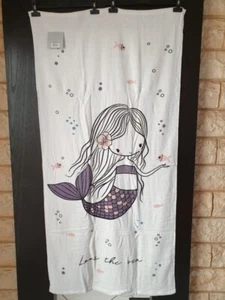 SERVIETTE DE PLAGE MARQUE BEACH TOWEL EFFIGIE SIRENE DIMENSION 150X75CM - Picture 1 of 2