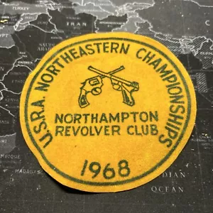 u.s.r.a northeastern championships northhampton revolver club patch 1968 Vintage - Picture 1 of 1