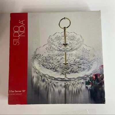 Servidor Studio Nova 2 niveles vintage nuevo en caja Foto 1 de 4