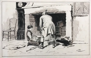 Book Illus. Gordon Browne (son of Phiz Charles Dickens) Provenance Chris Beetles - Picture 1 of 8