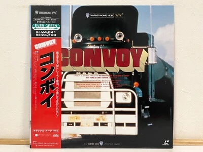Convoy 1978 Laserdisc LD Japan Kris Kristofferson Warner NJL-38609 W/Obi Rare - Image 1 of 4