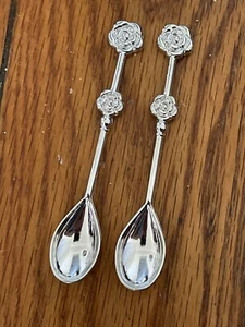 "Juego de cucharas doble rosa de 4""" - Imagen 1 de 5