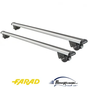 BEAMAR3120 BARRE PORTATUTTO PORTAPACCHI FARAD ALLUMINIO - Imagen 1 de 4