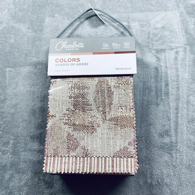 Charlotte Fabrics Shades of Adobe Sample Books Upholstery Bedding Drapery Crafts - Image 1 of 4