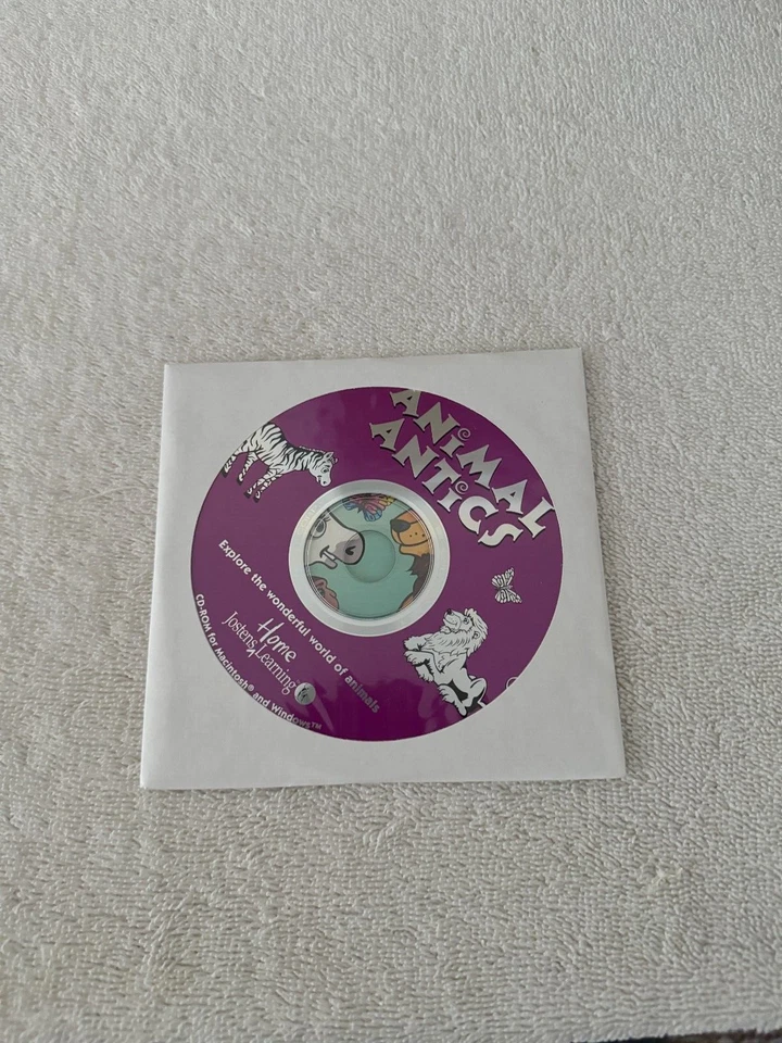 Animal Antics (Ages 4-9) (PC/MAC-CD, 1994) for Win/Mac - NEW Sealed Jewel Case - Image 1 of 1