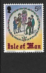 ISLA DE MAN 1978 - NAVIDAD Hunt the Wren SG 143 - Como Nuevo Estampillada sin montar o nunca montada - Imagen 1 de 1