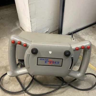 Virtual Pilot Pro Yoke Flight Simulator PC Controller  No Peddles See Pics As Is - Image 1 of 4