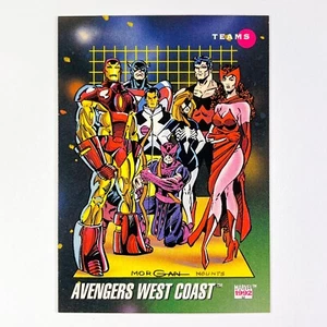 Avengers West Coast Marvel Impel 1992 Teams Trading Card #176 Series 3 MCU Comic - Picture 1 of 2