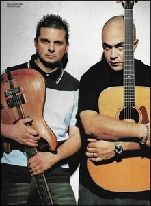 Guitarra acústica Staind Aaron Lewis Álvarez Mike Mushok Ibanez foto pin-up 2B - Imagen 1 de 3