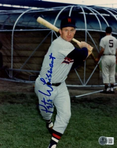 Pete Whisenant Signed Washington Senators 8x10 Photo Beckett 45236 - Picture 1 of 1