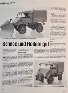 BOEHRINGER UNIMOG in 1-22,5 di Pola.....un rapporto modello #9810m - Foto 1 di 1