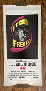 Poster Vintage FRENZY Film Italiano Locandina Alfred Hitchcock 1972 ORIGINALE - Foto 1 di 3