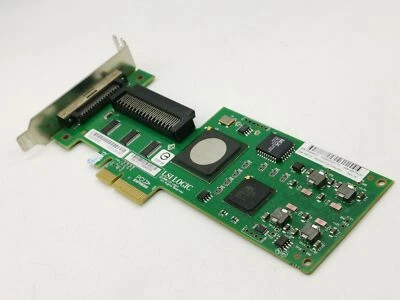 Low profile bracket LSI Logic SCSI LVD/SE Controller PCI Express x4 LSI20320IE - Image 1 of 4