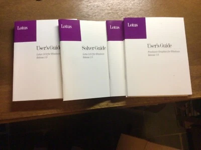 Lotus Notes 1-2-3 for Windows vers 1.1 brand new computer software - Image 1 of 4