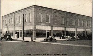 Stanley Scearce Big Store, Ronan, Montana Postkarte (1910er Jahre) - Bild 1 von 3