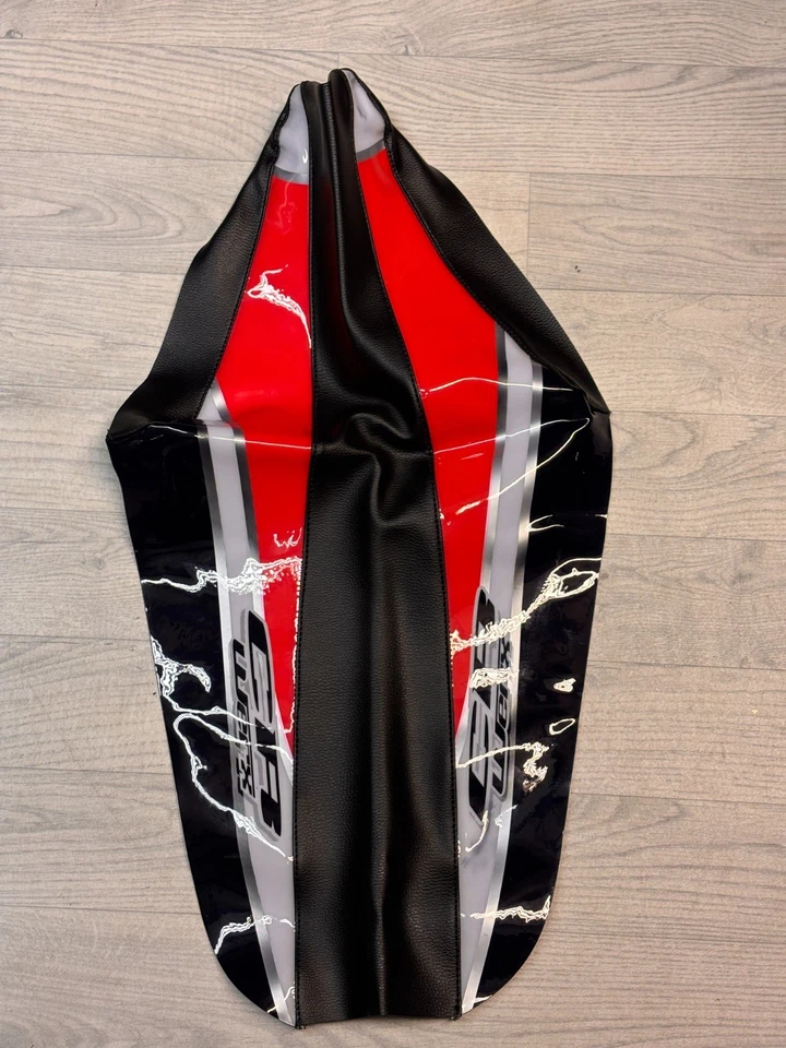 Sitzbank-Bezug für Honda CR 125 98-99 / CR 250 97-99 schwarz rot Werx - Bild 1 von 2
