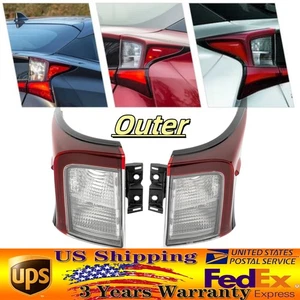 Left+Right Halogen Outer Tail Light Tail Lamps For 2019-2022 Toyota Prius Outer - Picture 1 of 15