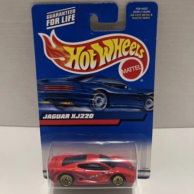 Jaguar XJ220 #160 2000 rojo Hot Wheels Foto 1 de 3