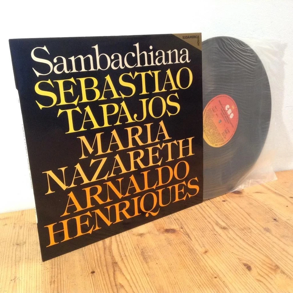 SEBASTIAO TAPAJOS~MARIA NAZARETH~ARNALDO HENRIQUES MINT BOSSA FUNK LP CBS Trova - Image 1 of 4