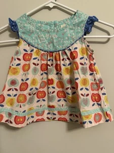 Matilda Jane Apple Top Friends Forever Size 4 - Picture 1 of 3