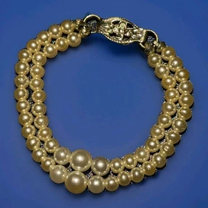 Collar Perla Doble Hilo Muñeca Tammy Original Años 60 - Imagen 1 de 17