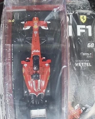 FERRARI SF-15 T SEBASTIAN VETTEL 2015 -LE GRANDI FERRARI F1 N.68 -SCALA 1:24- - Immagine 1 di 4