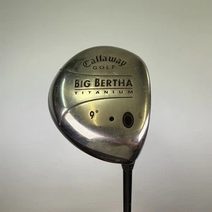 Callaway Golf Big Bertha Titanium 9° Right Handed Driver. Firm Graphite Shaft  - Picture 1 of 9