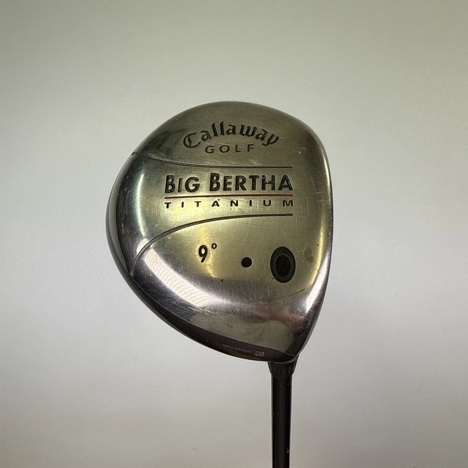 Callaway Golf Big Bertha Titanium 9° Right Handed Driver. Firm Graphite Shaft  - Image 1 of 4