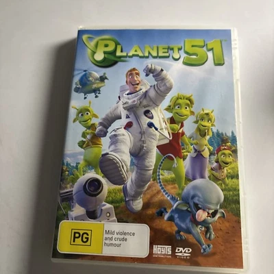 Planet 51 (DVD, 2009) The Rock Dwayne Johnson Animation Film Region 4 - image 1 of 3