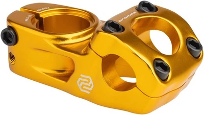 Vástago BMX Promax Impact 48 mm mecanizado CNC 6061-T6 aluminio carga superior dorado Foto 1 de 2