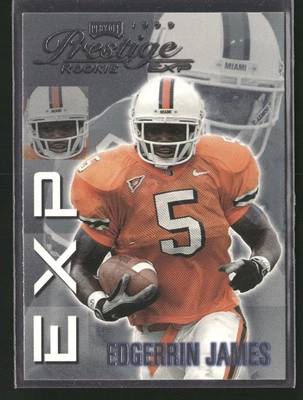 Edgerrin James 1999 Playoff Prestige EXP #EX37 RC Rookie - Image 1 of 2