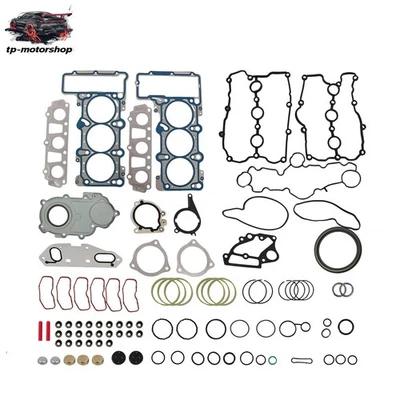 Engine Cylinder Head Valve Cover Gaskets Seals Set For AUDI A6 S4 S5 Q7 3.0 TFSI Foto 1 de 4