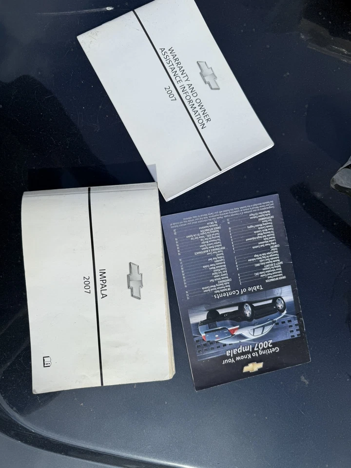2007 Chevrolet Impala Owners Manual - Image 1 of 1
