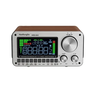 Full Band Radio Retro Radio Receiver Dual Speaker for FM/MW/SW/VHF/UHF/AIR/WB  - Picture 1 of 5