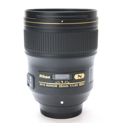 Nikon AF-S NIKKOR 28mm F/1.4E ED (Nikon F mount) #160 -Near Mint- - Image 1 of 4