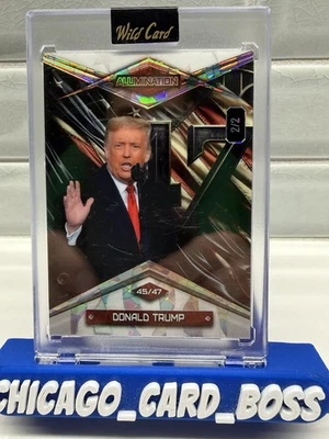 2025 Wild Card Alumination Donald J. Trump President Inauguration Edition 2/2 - Image 1 of 3