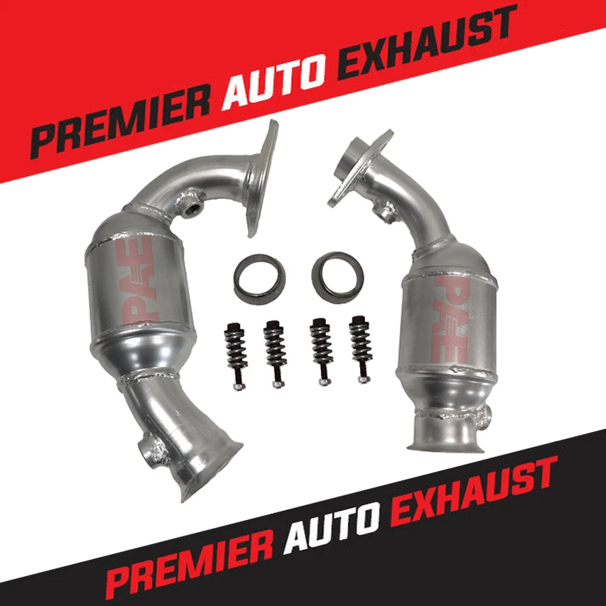 SE ADAPTA A: JUEGO CONVERTIDOR CATALÍTICO JEEP LIBERTY 2002-03 3,7 L LA MÁS ALTA CALIDAD + JUNTAS Foto 1 de 4