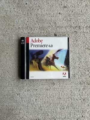 ADOBE PREMIERE 6.0 CD With Serial Numbers- Windows - Image 1 of 4