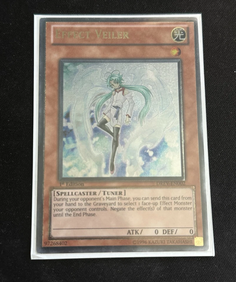 Yugioh 1x Effect Veiler DREV-EN002 Ultimate Rare 1st Edition NM - Image 1 of 4