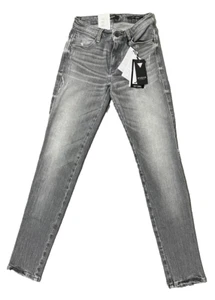 GUESS Women's Sexy Curve Skinny Jeans – 27W x 30L – Grey Distressed - BNWT - Picture 1 of 16