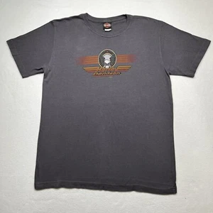 VTG Y2K Harley Davidson Motorcycles Graphic T Shirt XL Eagle Logo Classic Soft - Picture 1 of 5