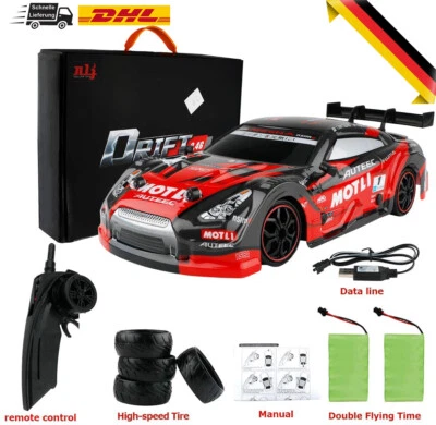 GT Drift Rennwagen High Speed Brushed 1/14 RC Car Buggy 4WD RTR Fahrzeug - Bild 1 von 4