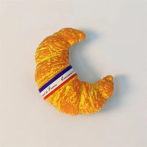 Croissant Francés Imán para Refrigerador Decoración del Hogar Pegatina para Nevera Francia Souvenir - Imagen 1 de 4