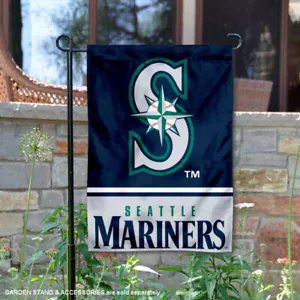 Seattle Mariners Garden Flag and Yard Banner - Picture 1 of 4