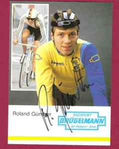 Roland Günther - Deutschland -  cycling  Weltmeister 1983 - Olympia Bronze 1994 - Bild 1 von 2