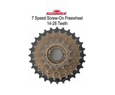 SunRace 7 Speed Freewheel Screw on Bicycle Cycling Bike 14-28 Teeth