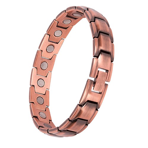 VALENTINO Splendido Bracciale Magnetico Rame Equilibrio Corpo Sollievo Dolore Potenza Energia Felice